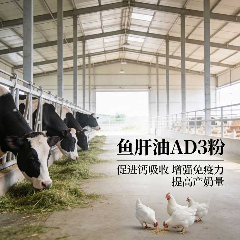 鱼肝油AD3粉展示